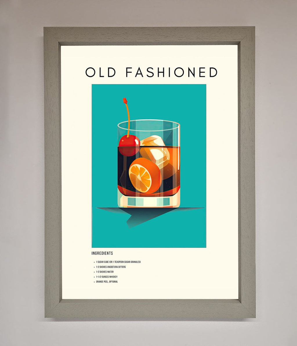 Old Fashioned Framed Print-3