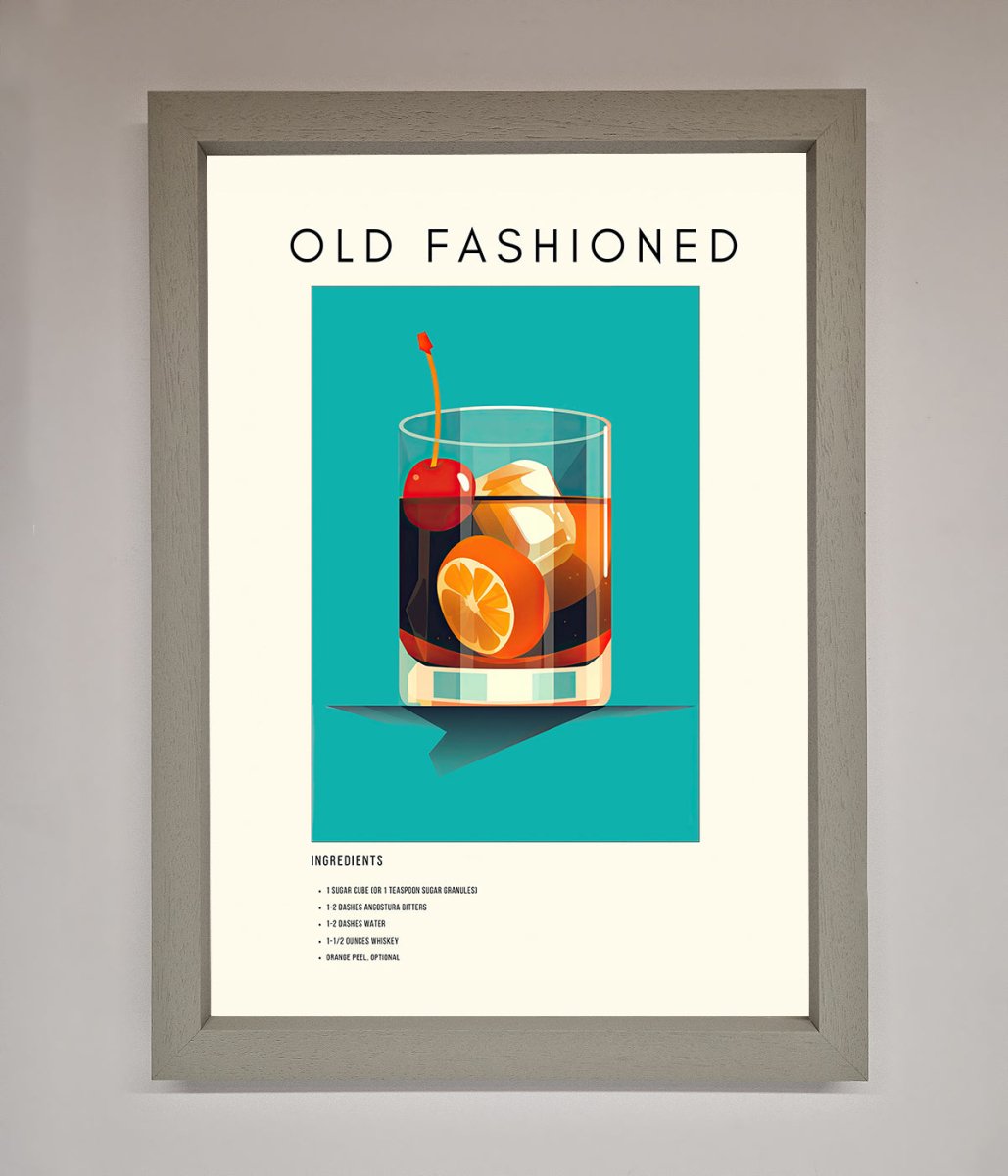 Old Fashioned Framed Print-3