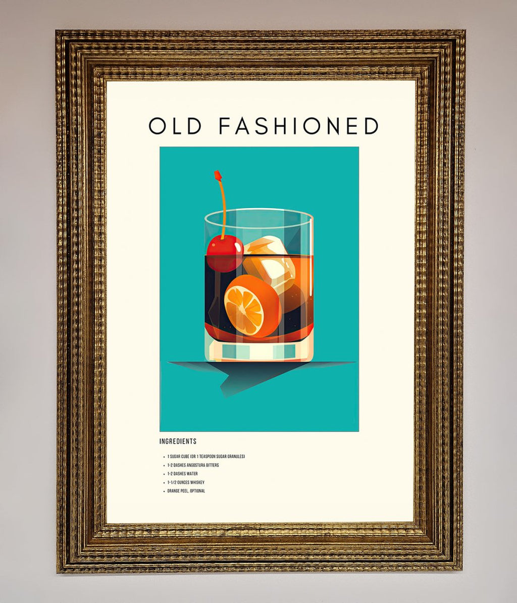 Old Fashioned Framed Print-15