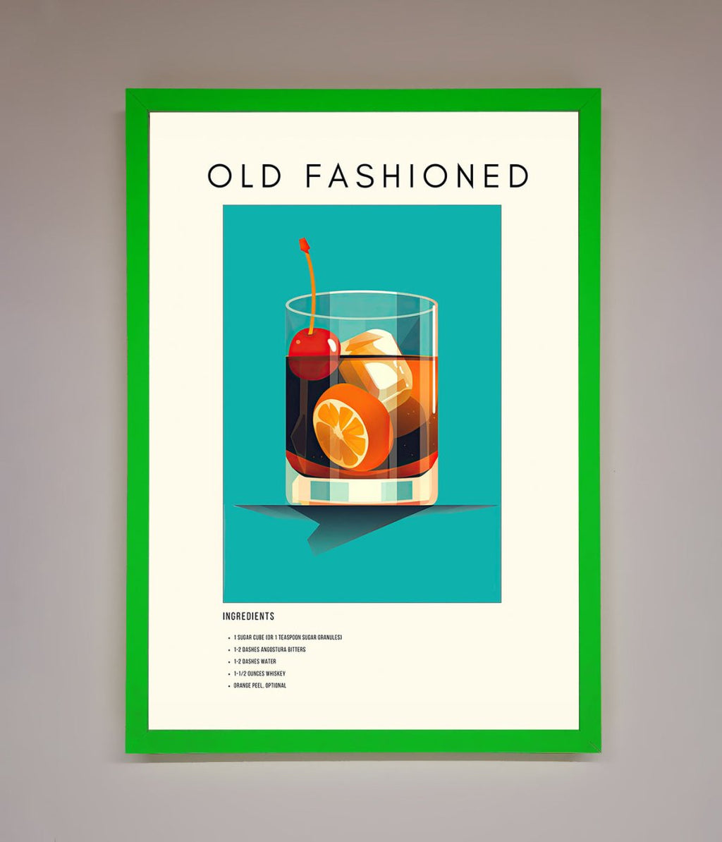 Old Fashioned Framed Print-0