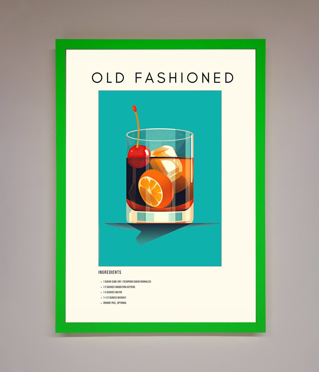Old Fashioned Framed Print-0