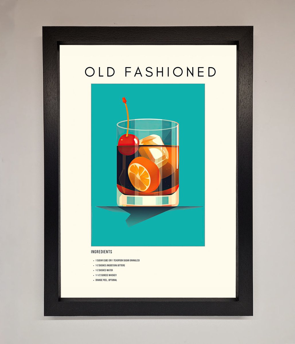 Old Fashioned Framed Print-1