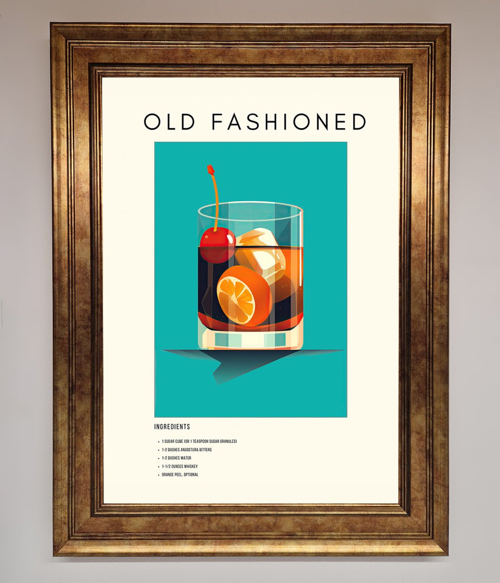 Old Fashioned Framed Print-7