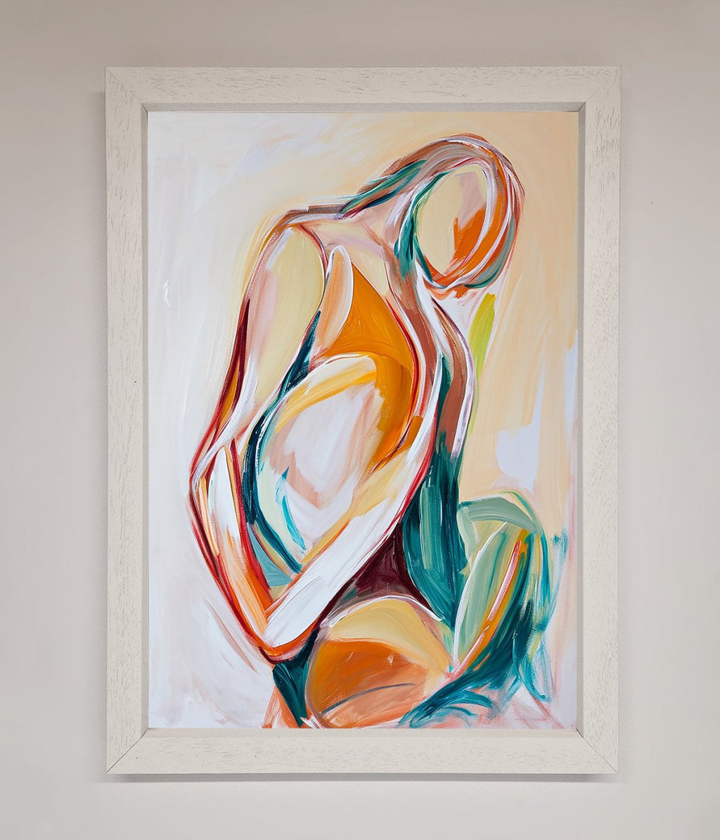 Pain Stroke Embrace Framed Poster-2