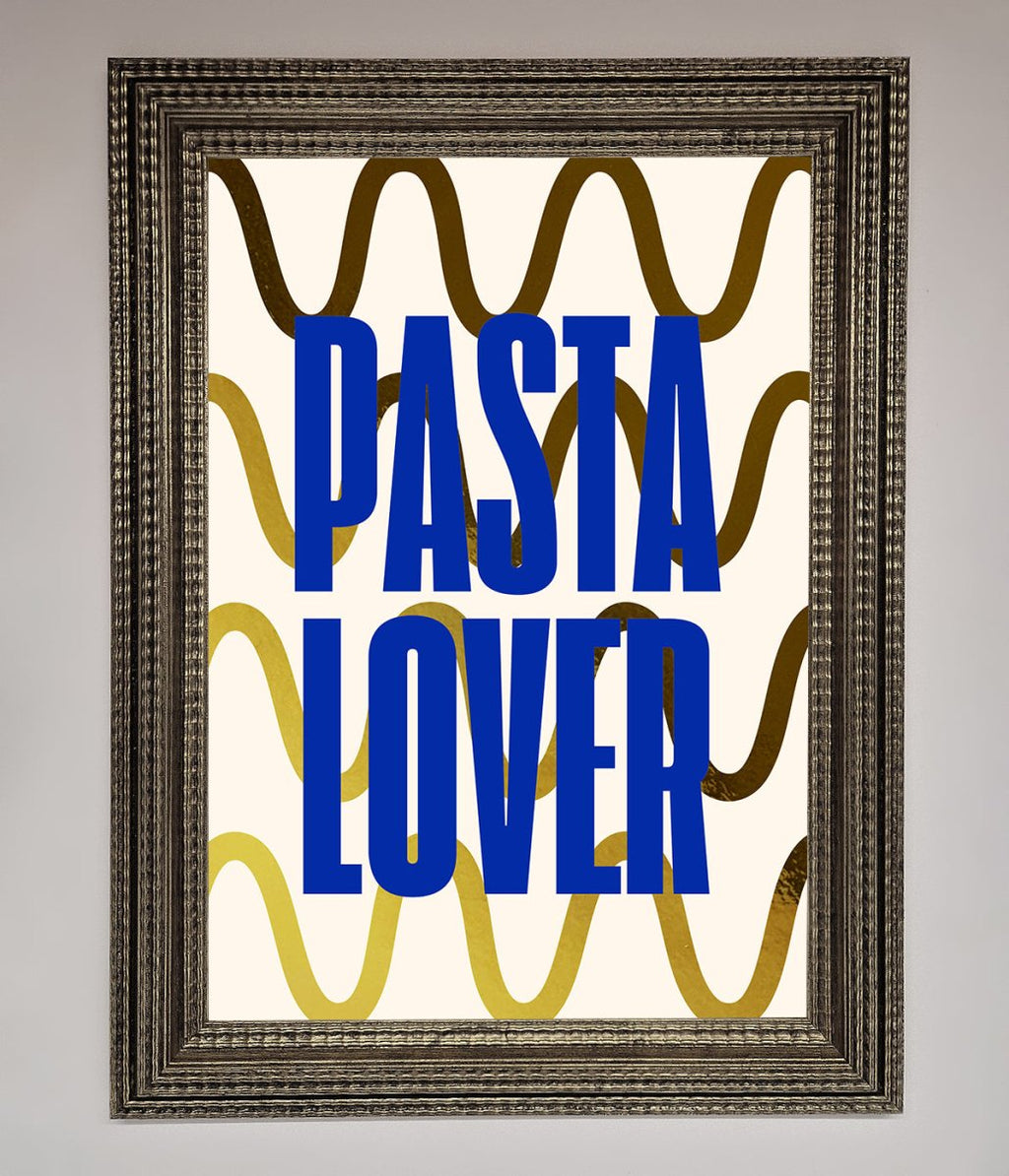 Pasta Lover Foil Print-16