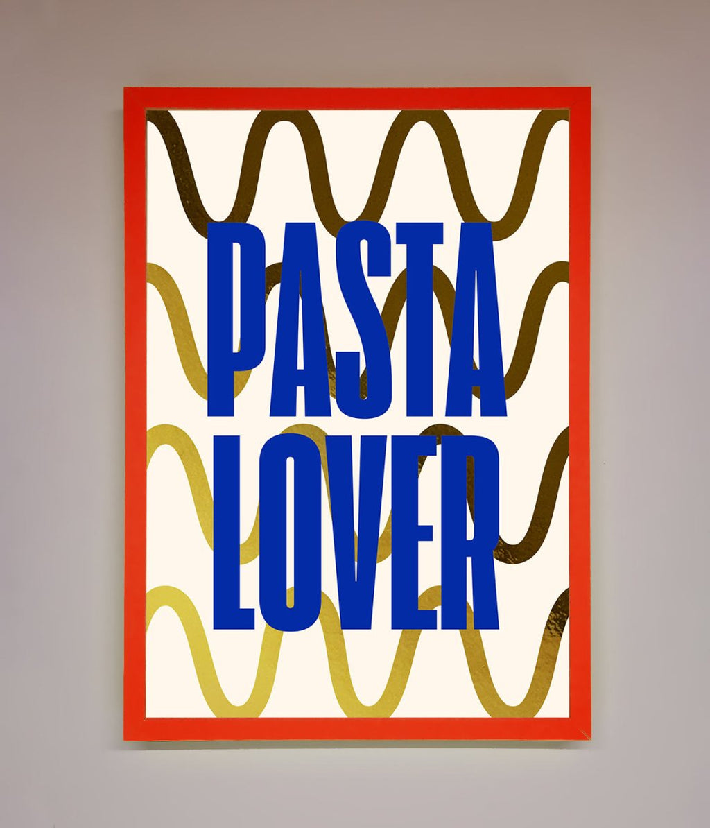 Pasta Lover Foil Print-14