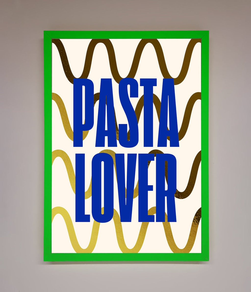 Pasta Lover Foil Print-11