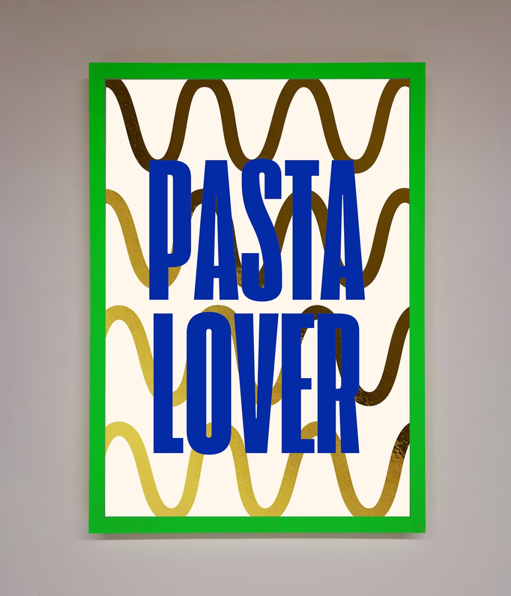 Pasta Lover Foil Print-11