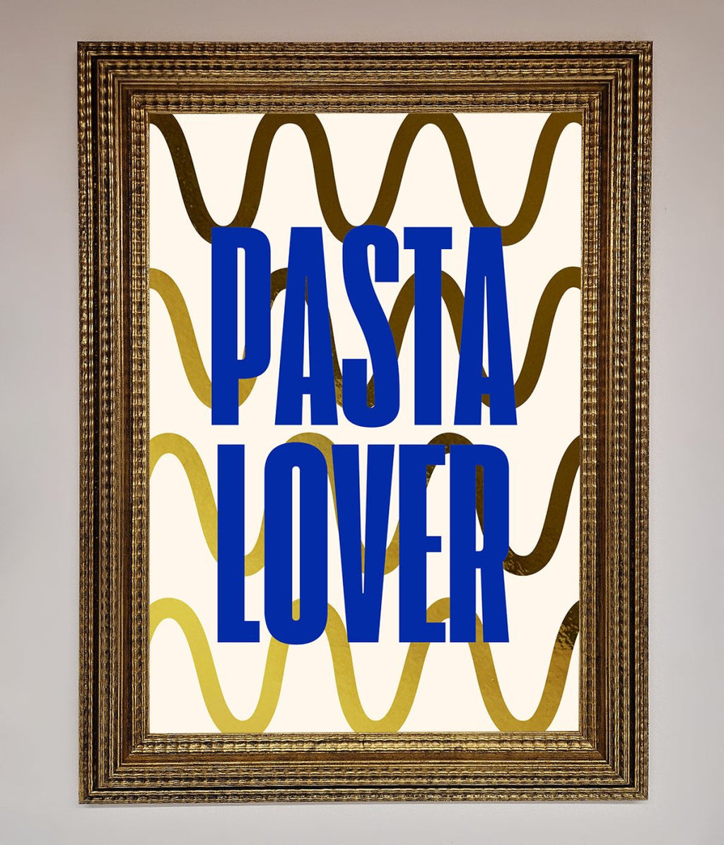 Pasta Lover Foil Print-15