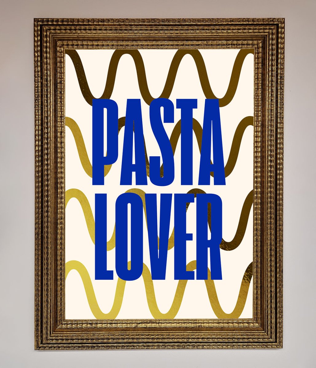 Pasta Lover Foil Print-15