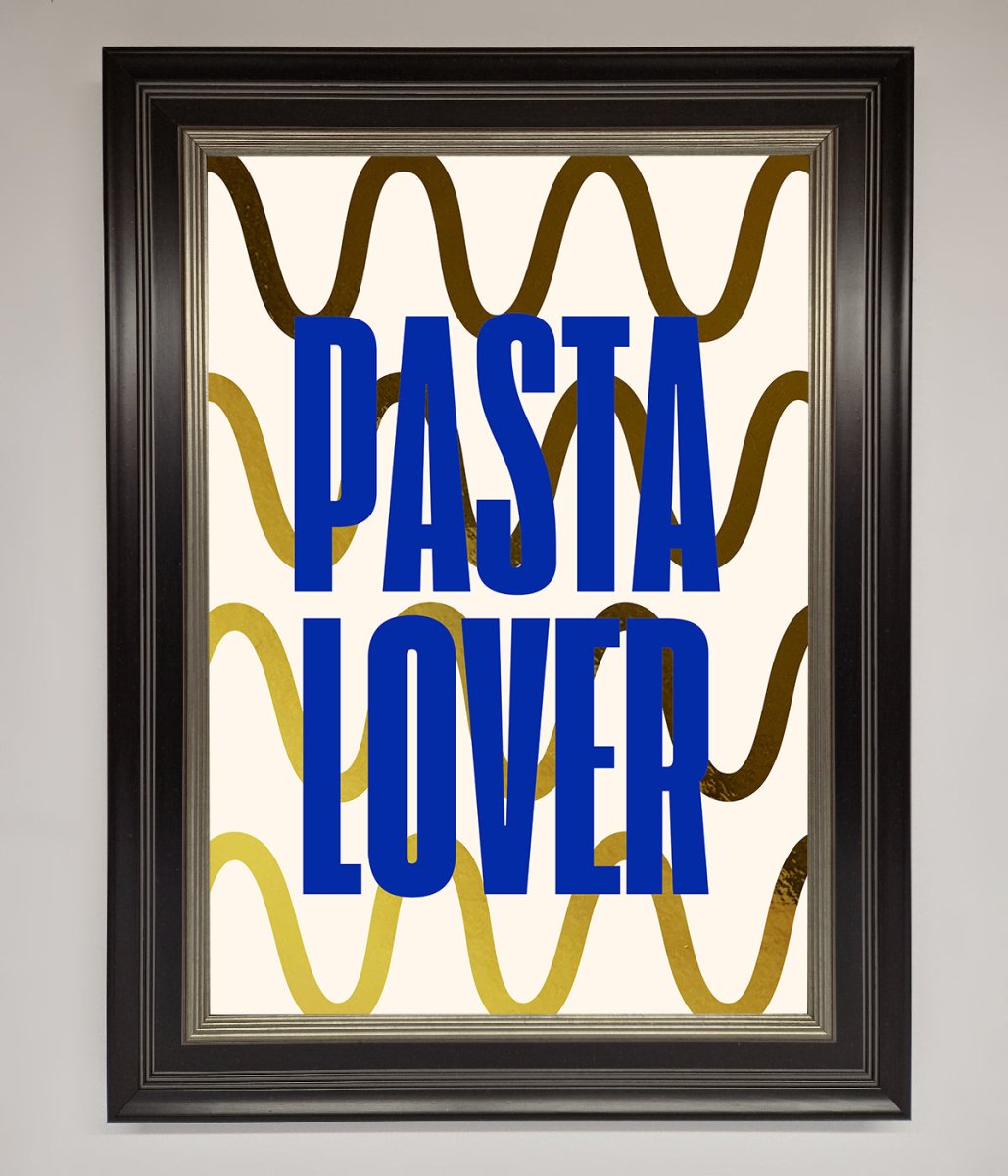 Pasta Lover Foil Print-4