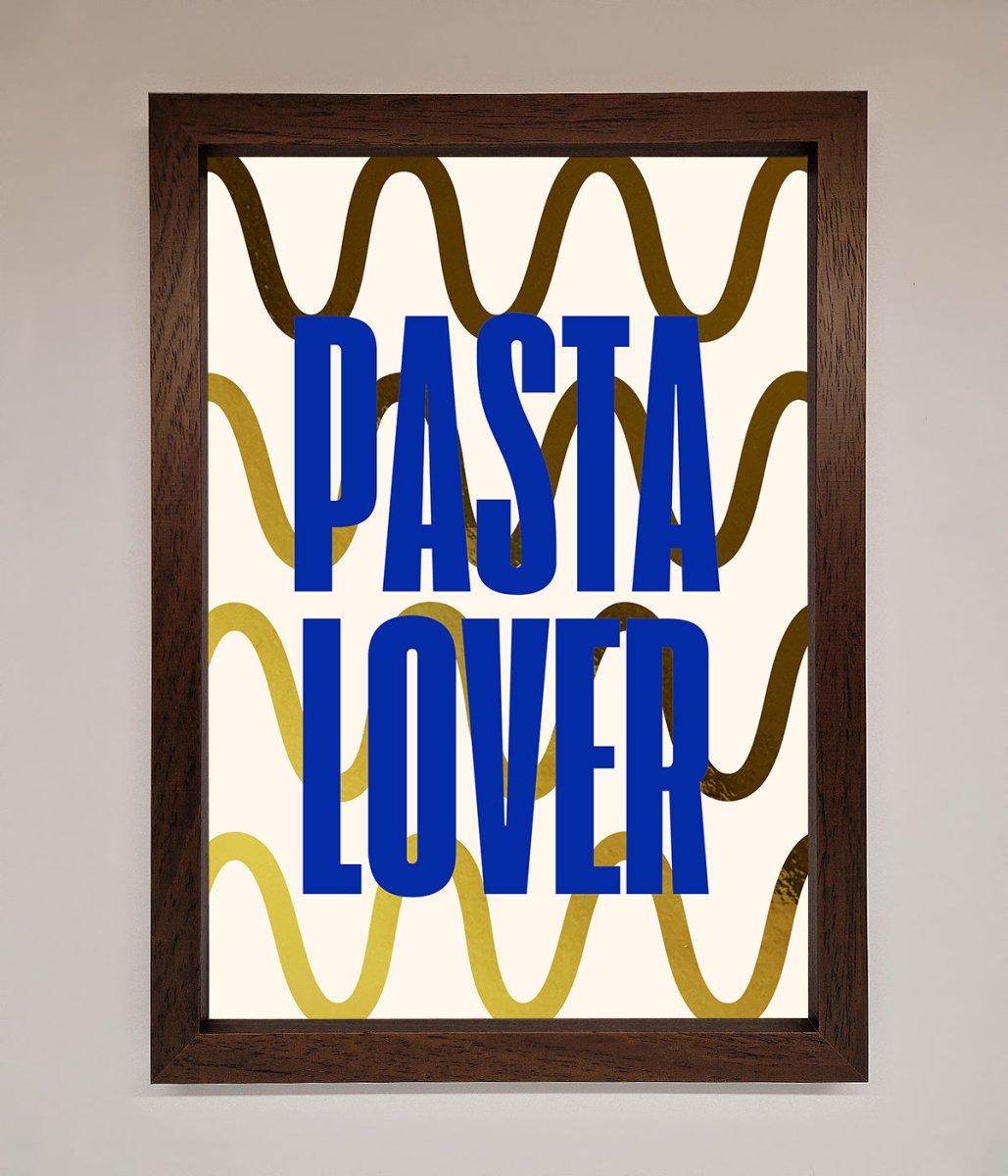 Pasta Lover Foil Print-9