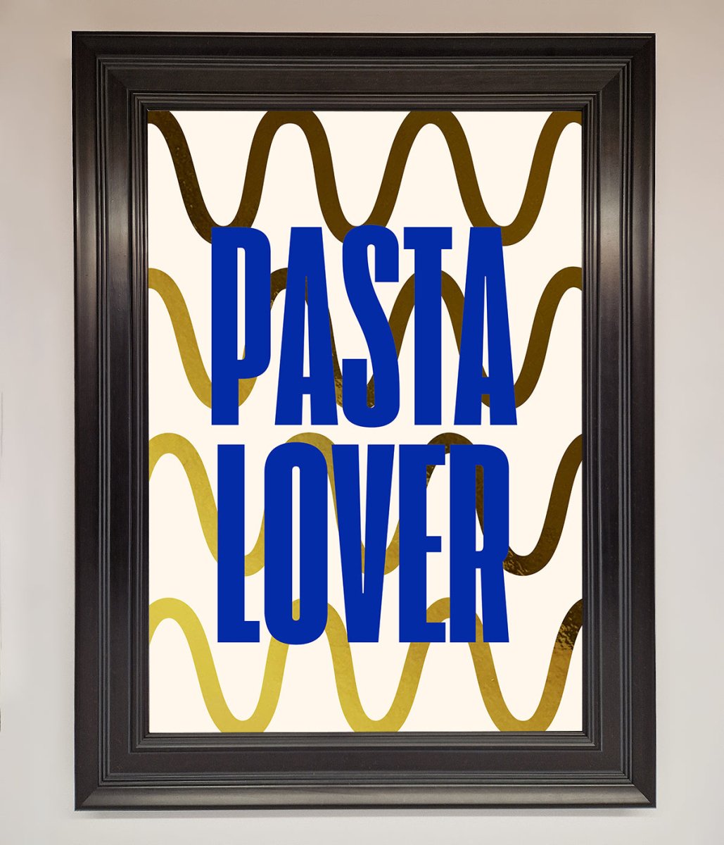 Pasta Lover Foil Print-2