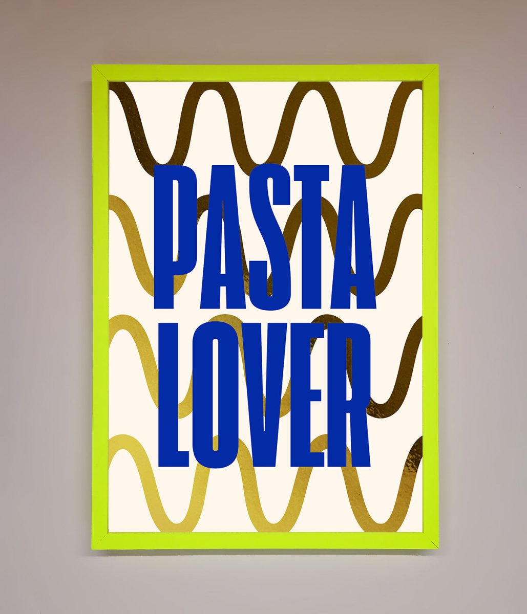 Pasta Lover Foil Print-12