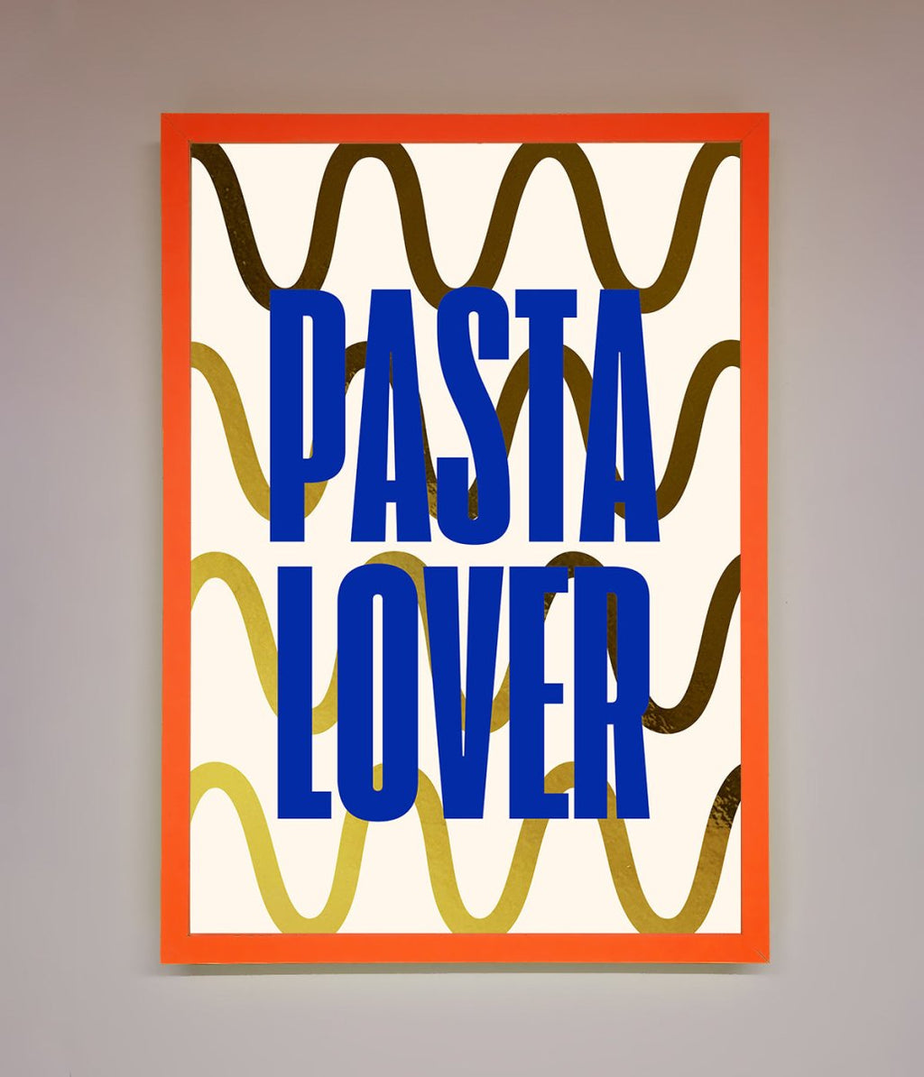 Pasta Lover Foil Print-10