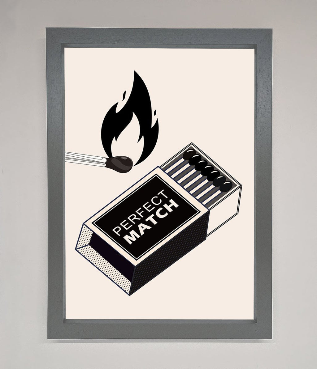 Perfect Match Framed Print-3