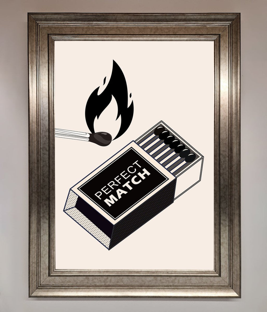 Perfect Match Framed Print-15