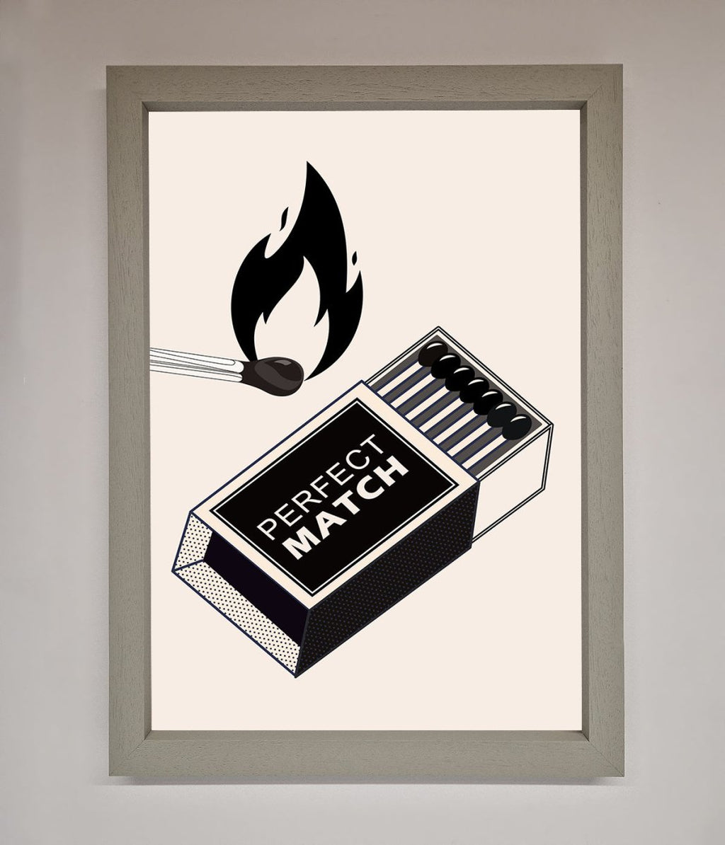 Perfect Match Framed Print-2