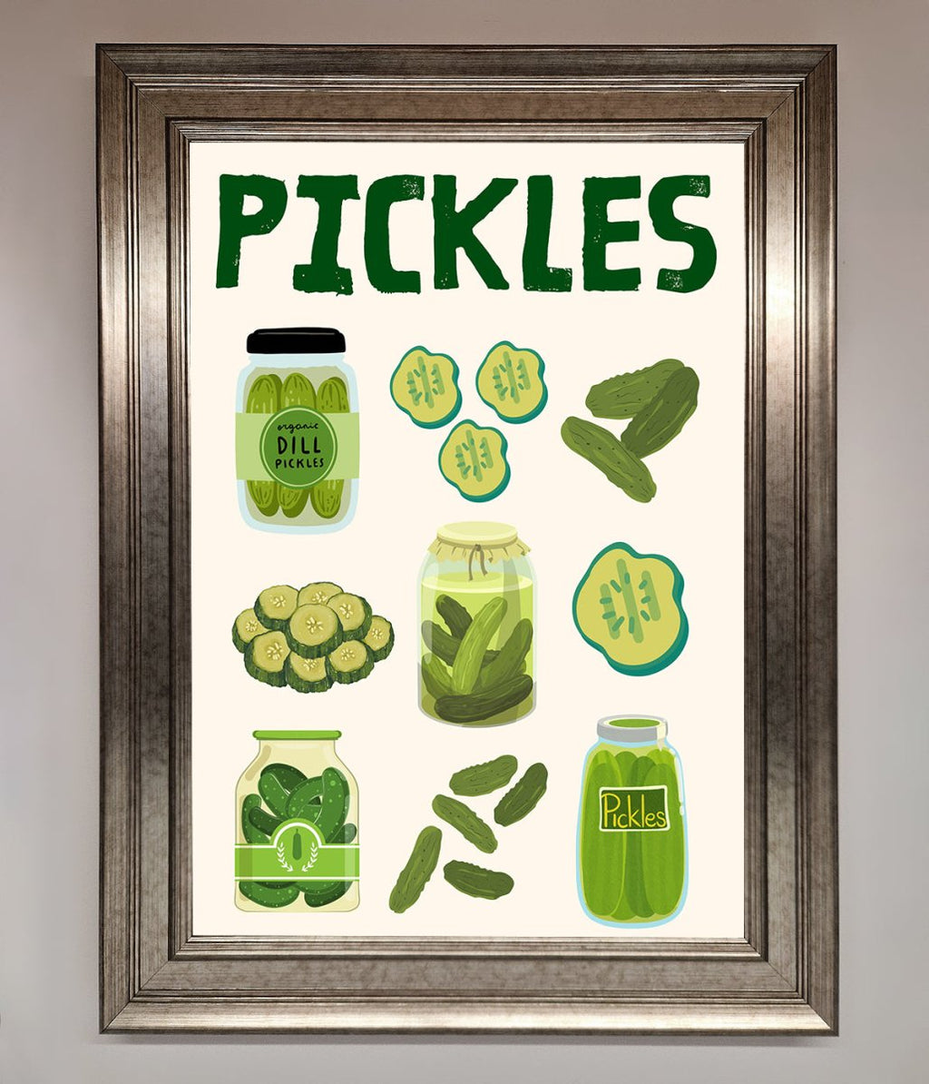 Pickle Lover Framed Wall Art-5