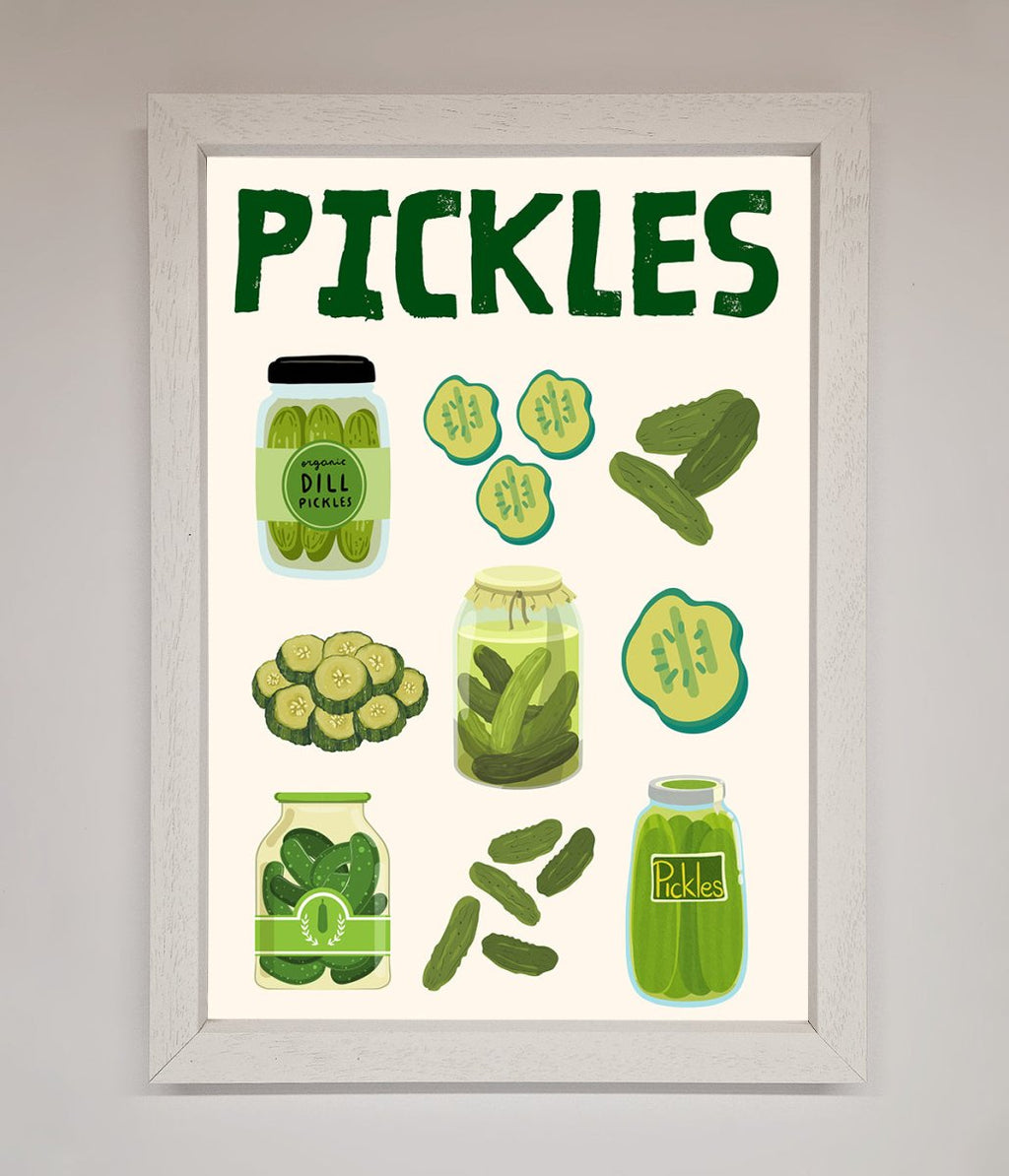Pickle Lover Framed Wall Art-2