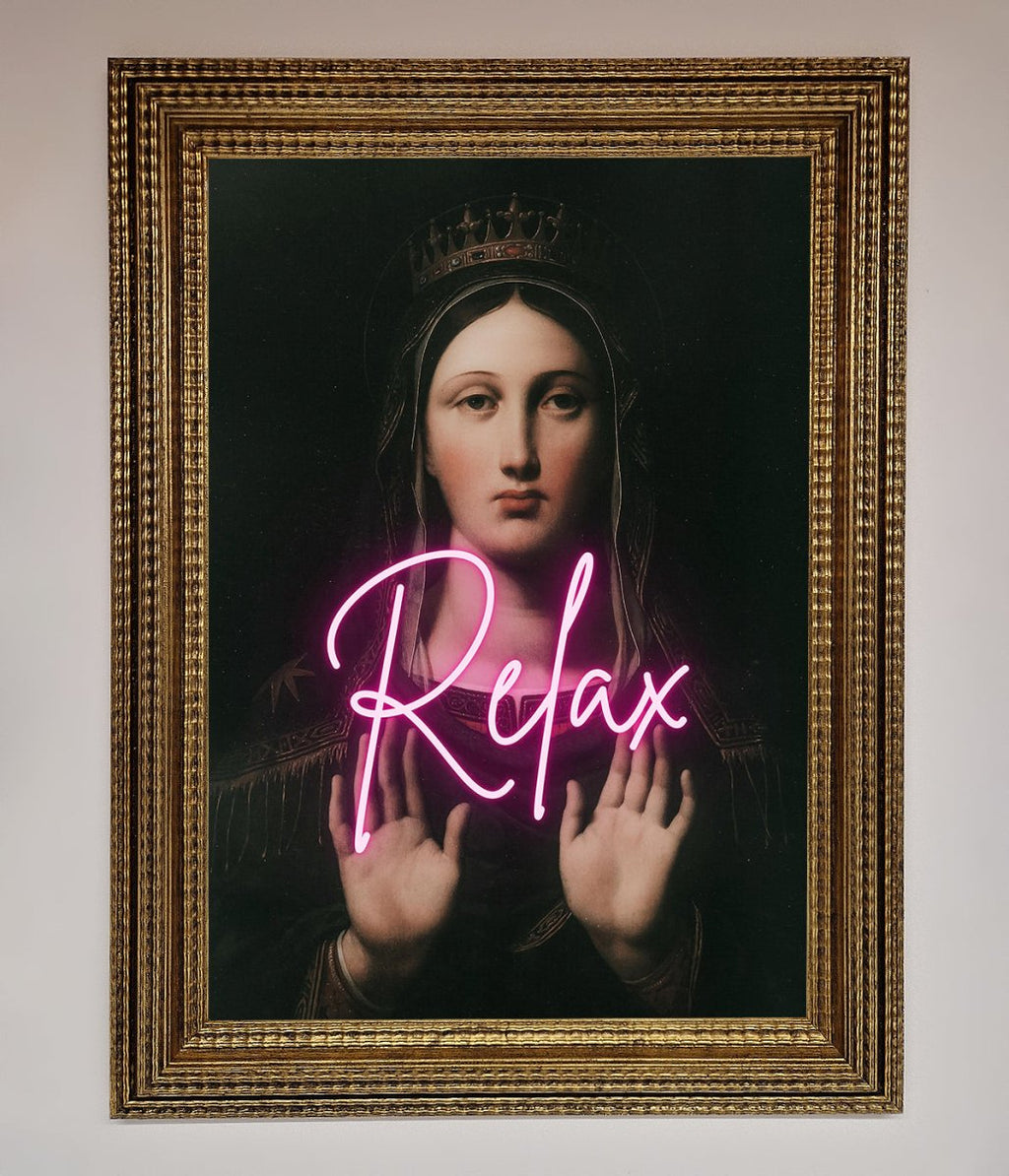 Relax Mate Framed Wall Art-0