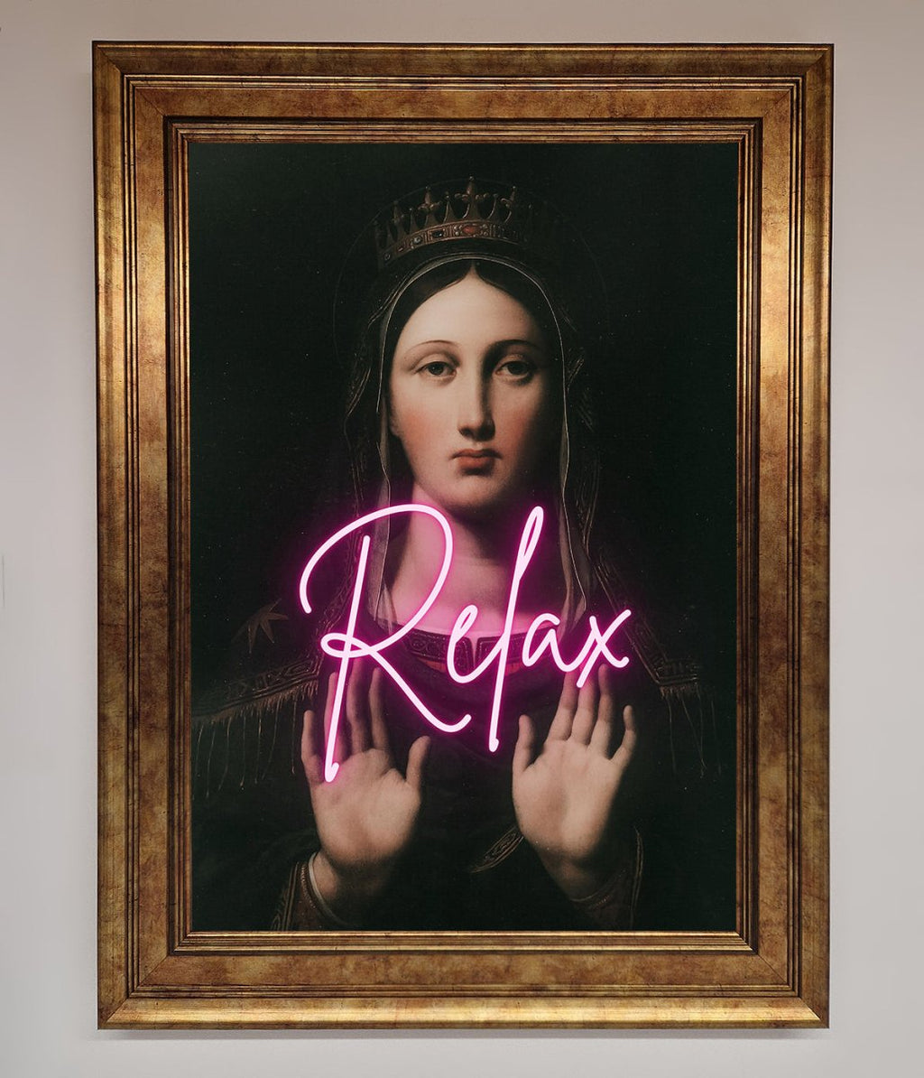 Relax Mate Framed Wall Art-7