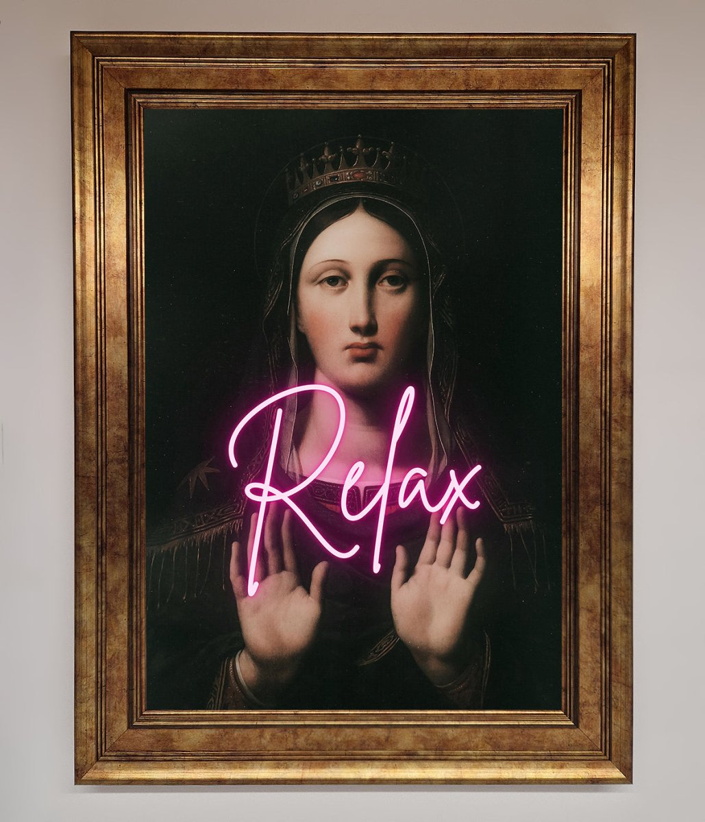 Relax Mate Framed Wall Art-7
