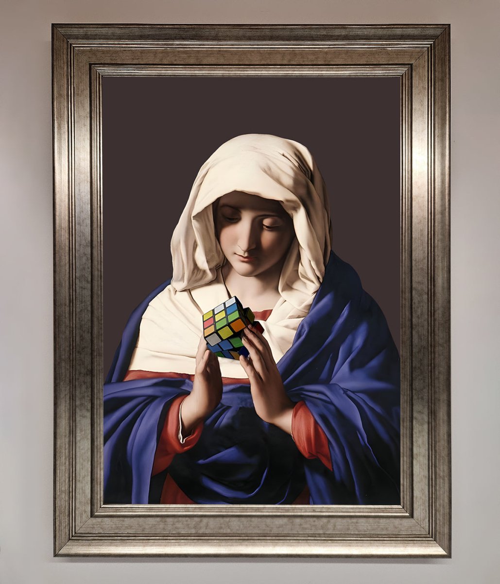 Renaissance Rubik Cube Framed Wall Art-14