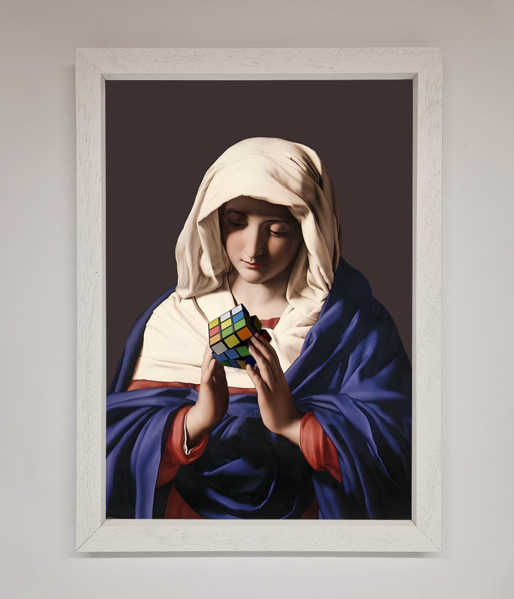 Renaissance Rubik Cube Framed Wall Art-2