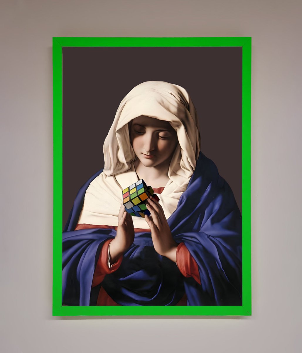 Renaissance Rubik Cube Framed Wall Art-9