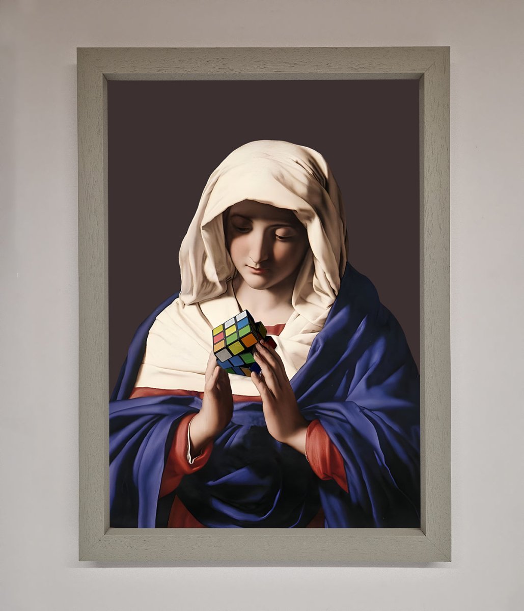 Renaissance Rubik Cube Framed Wall Art-3