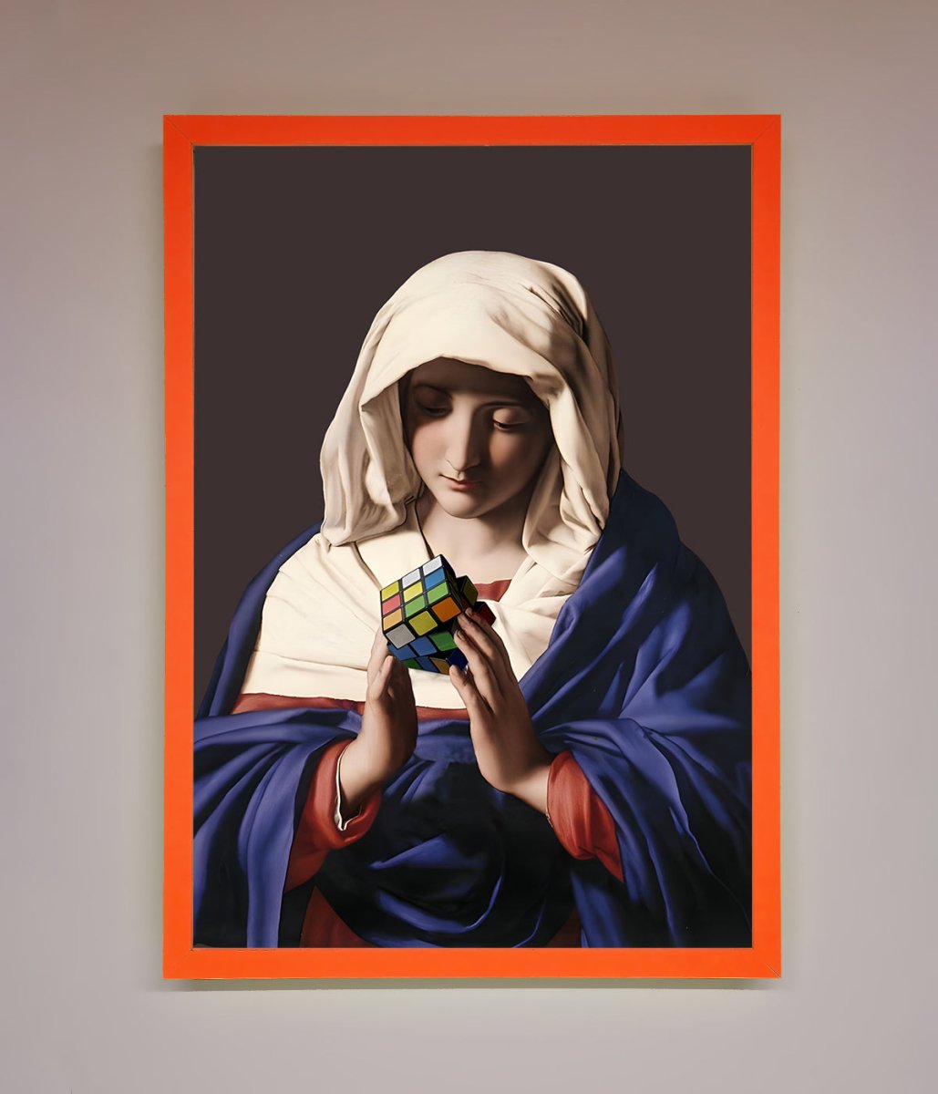 Renaissance Rubik Cube Framed Wall Art-6