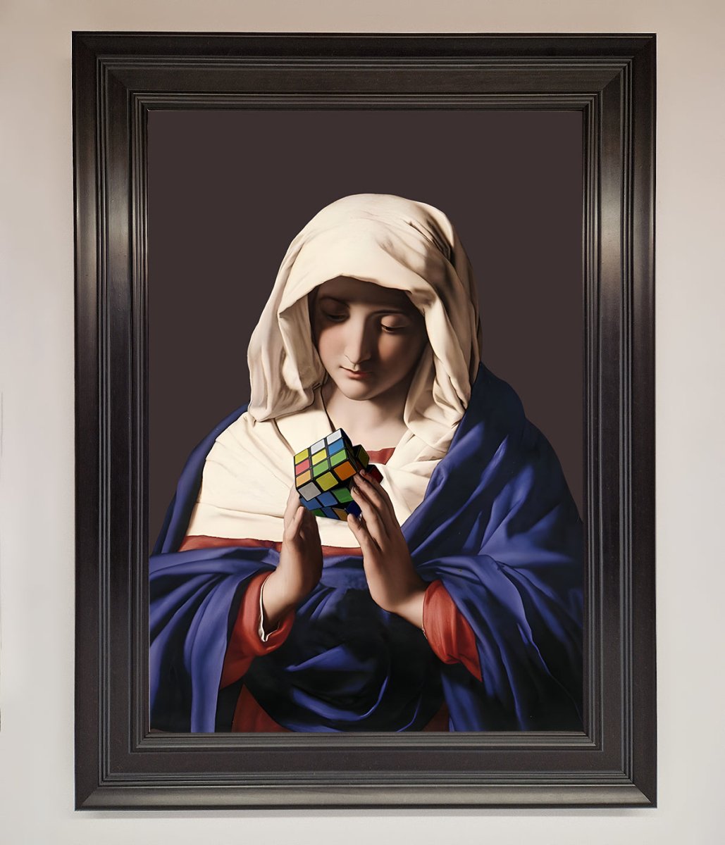 Renaissance Rubik Cube Framed Wall Art-15
