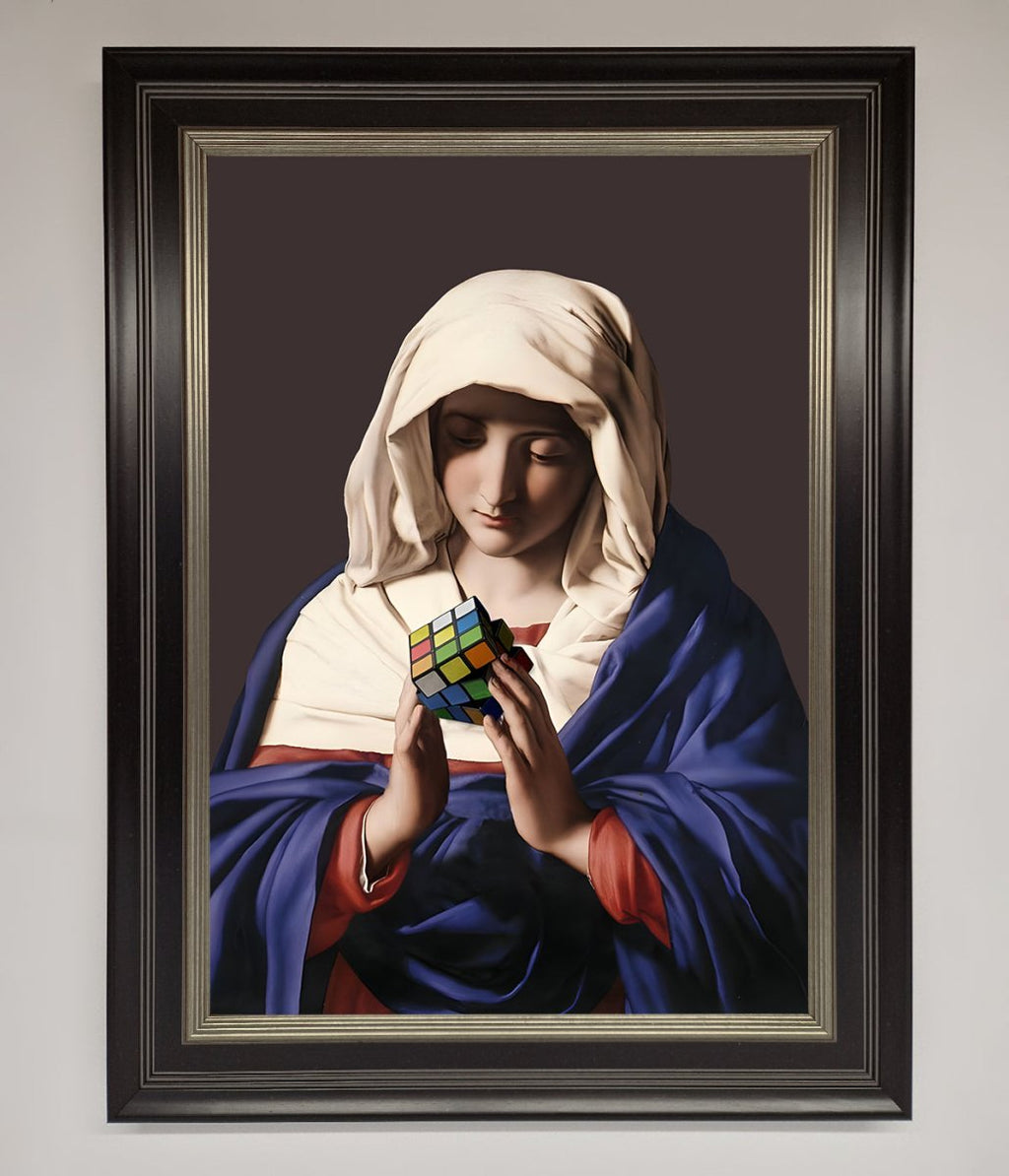 Renaissance Rubik Cube Framed Wall Art-16
