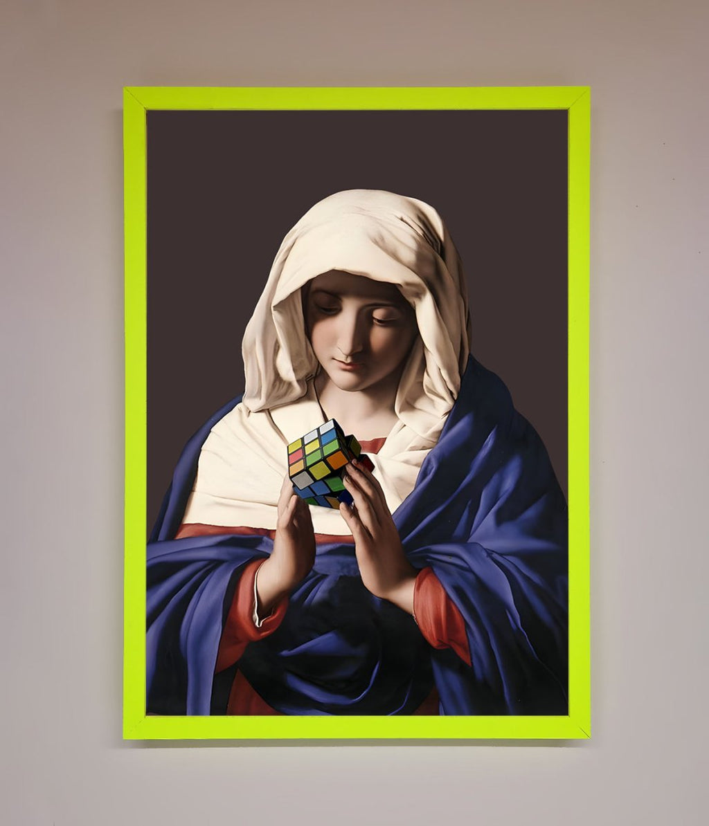 Renaissance Rubik Cube Framed Wall Art-8