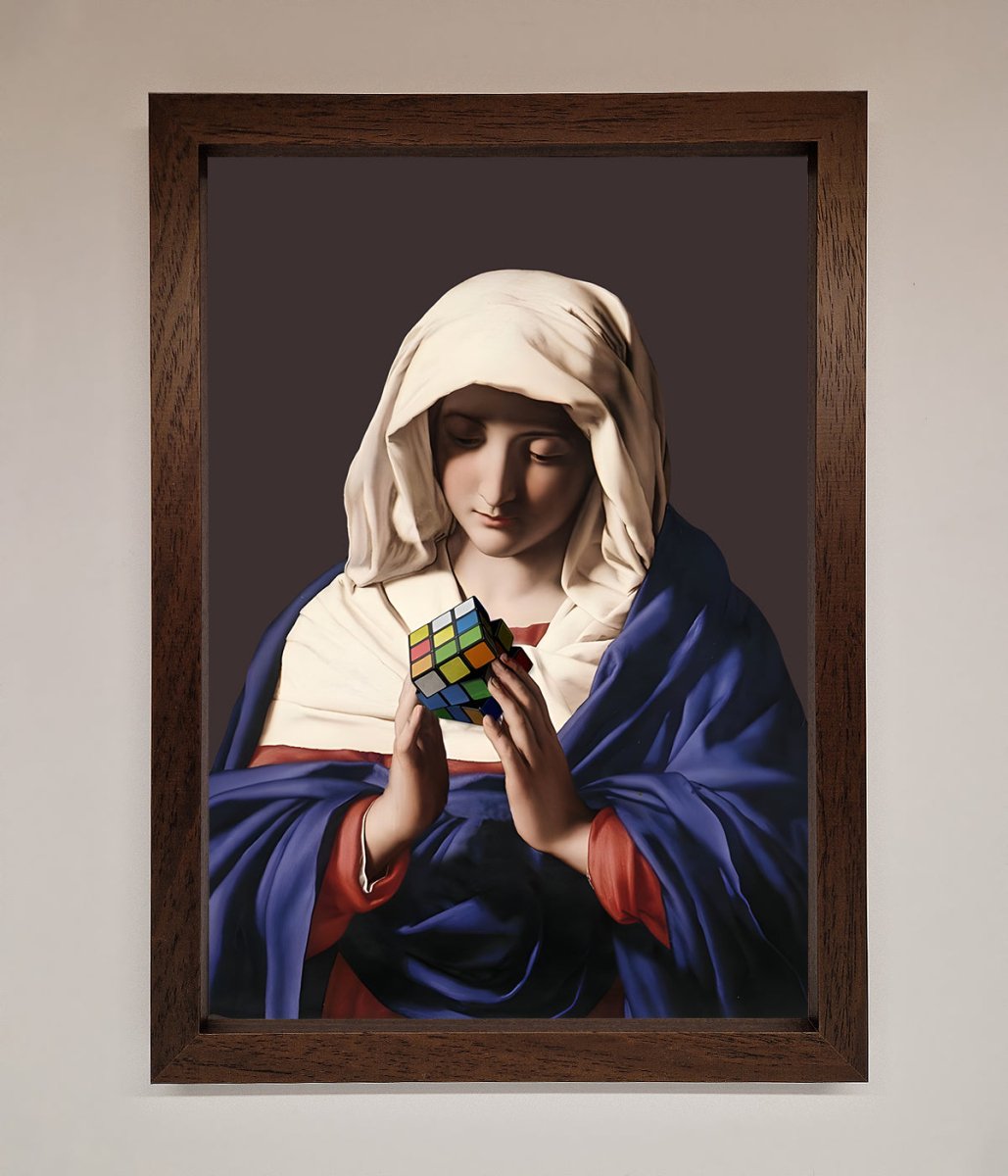 Renaissance Rubik Cube Framed Wall Art-18