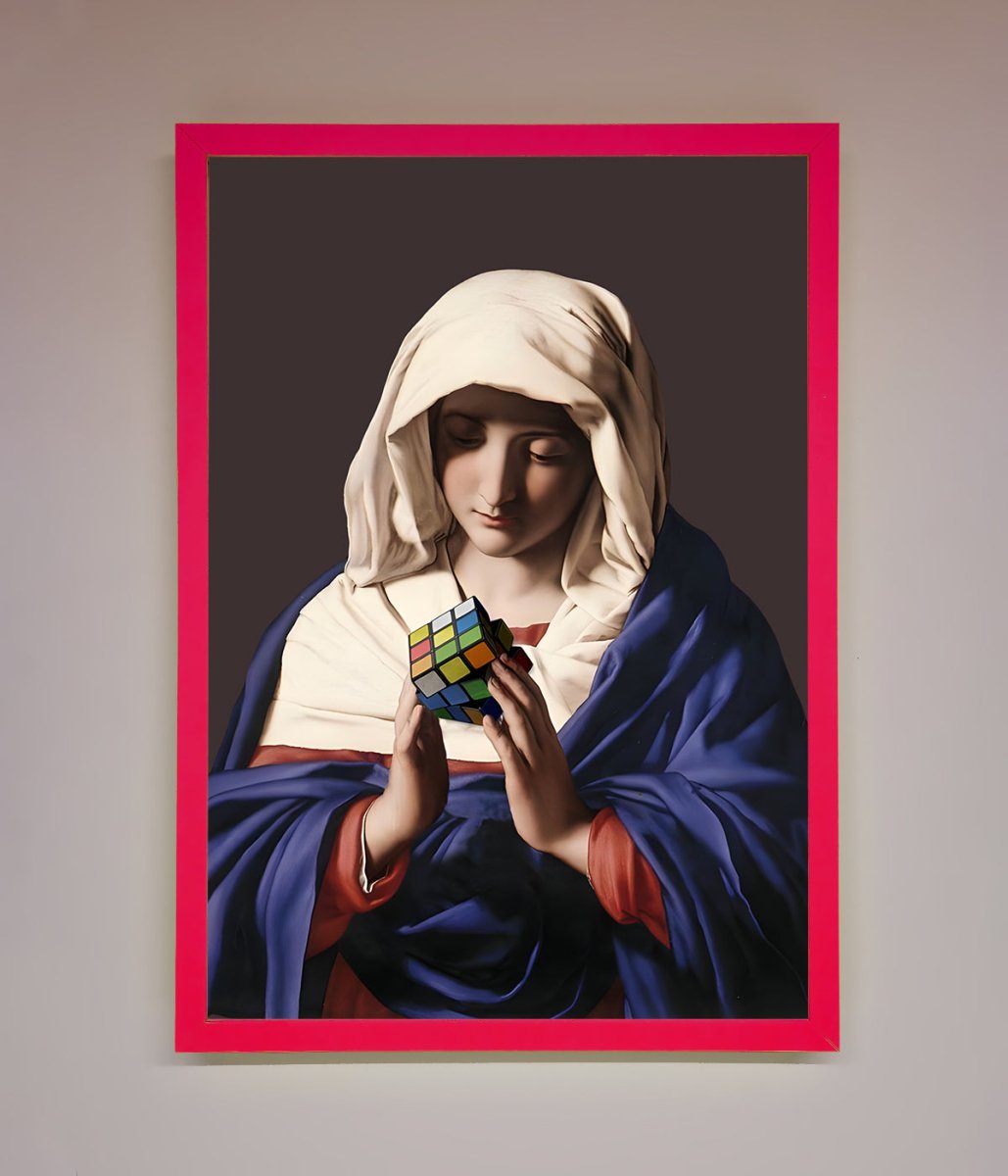 Renaissance Rubik Cube Framed Wall Art-5