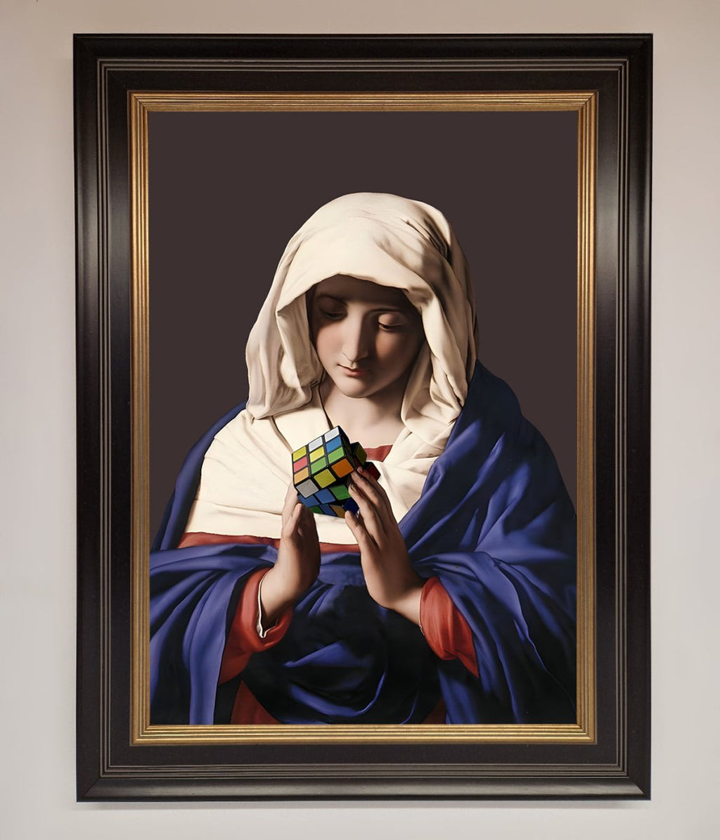 Renaissance Rubik Cube Framed Wall Art-17