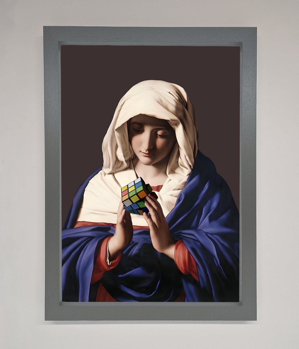 Renaissance Rubik Cube Framed Wall Art-4