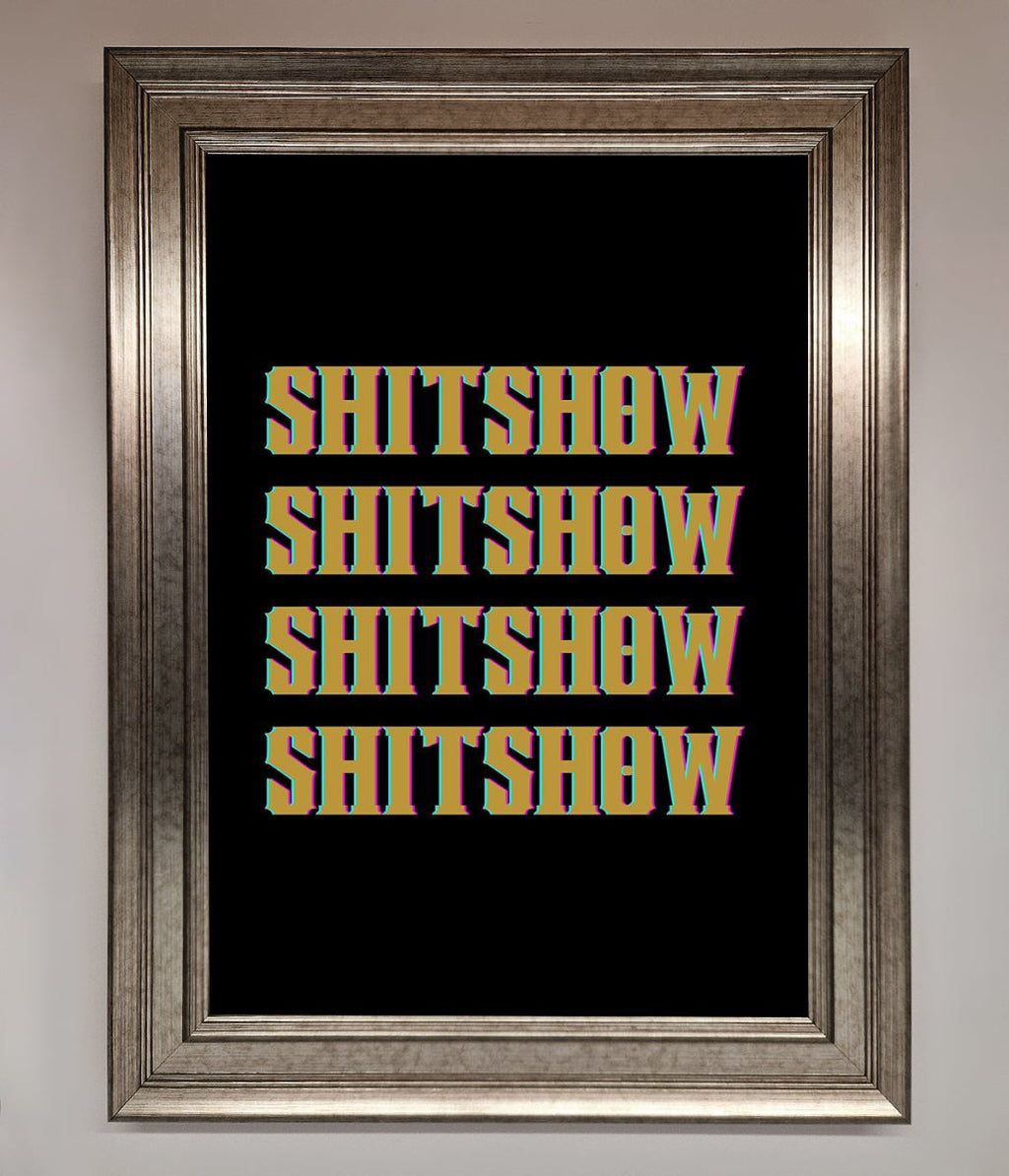 Rude quote Framed Print-5