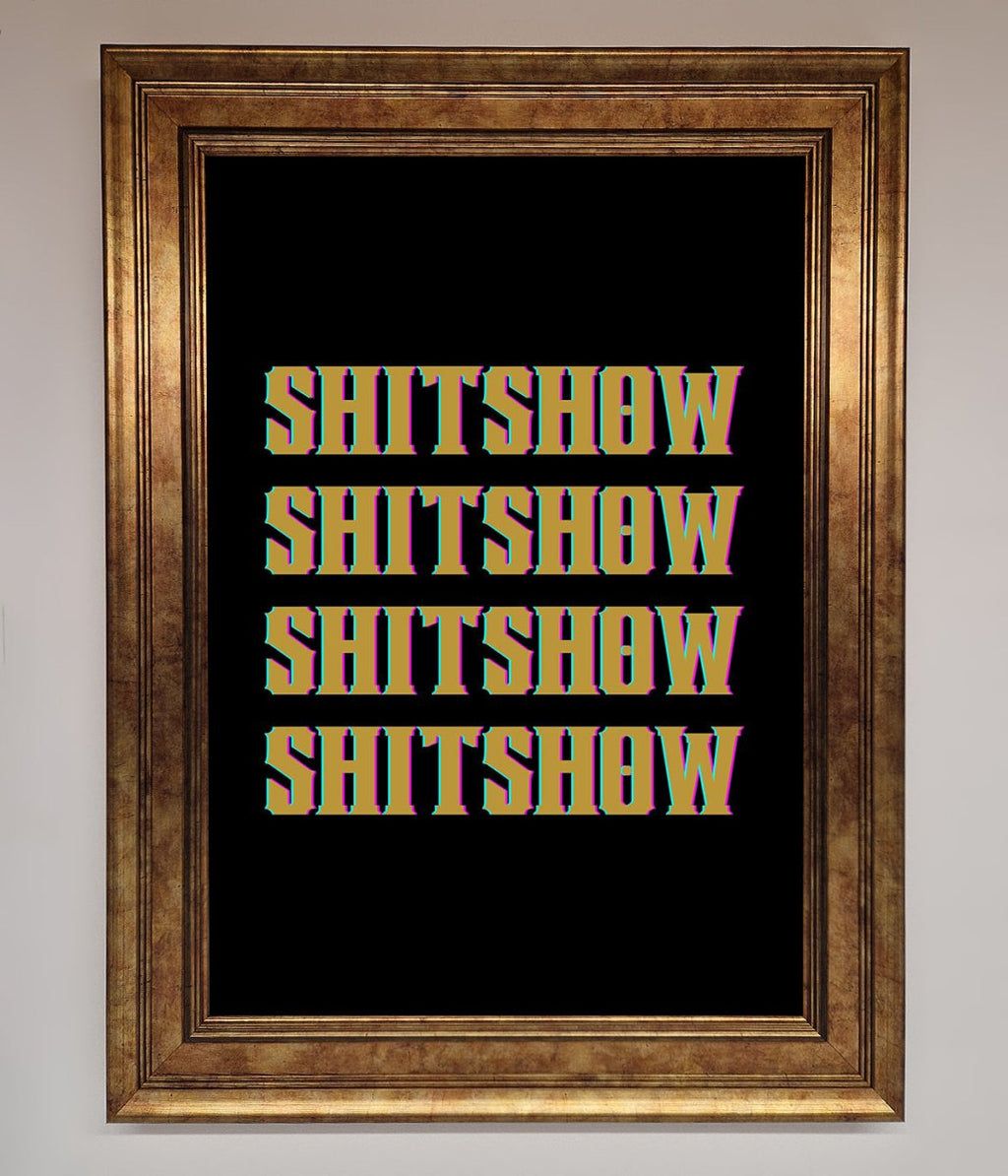 Rude quote Framed Print-7