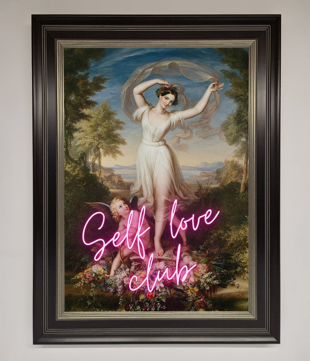 Self Love Club Framed Wall Art-16