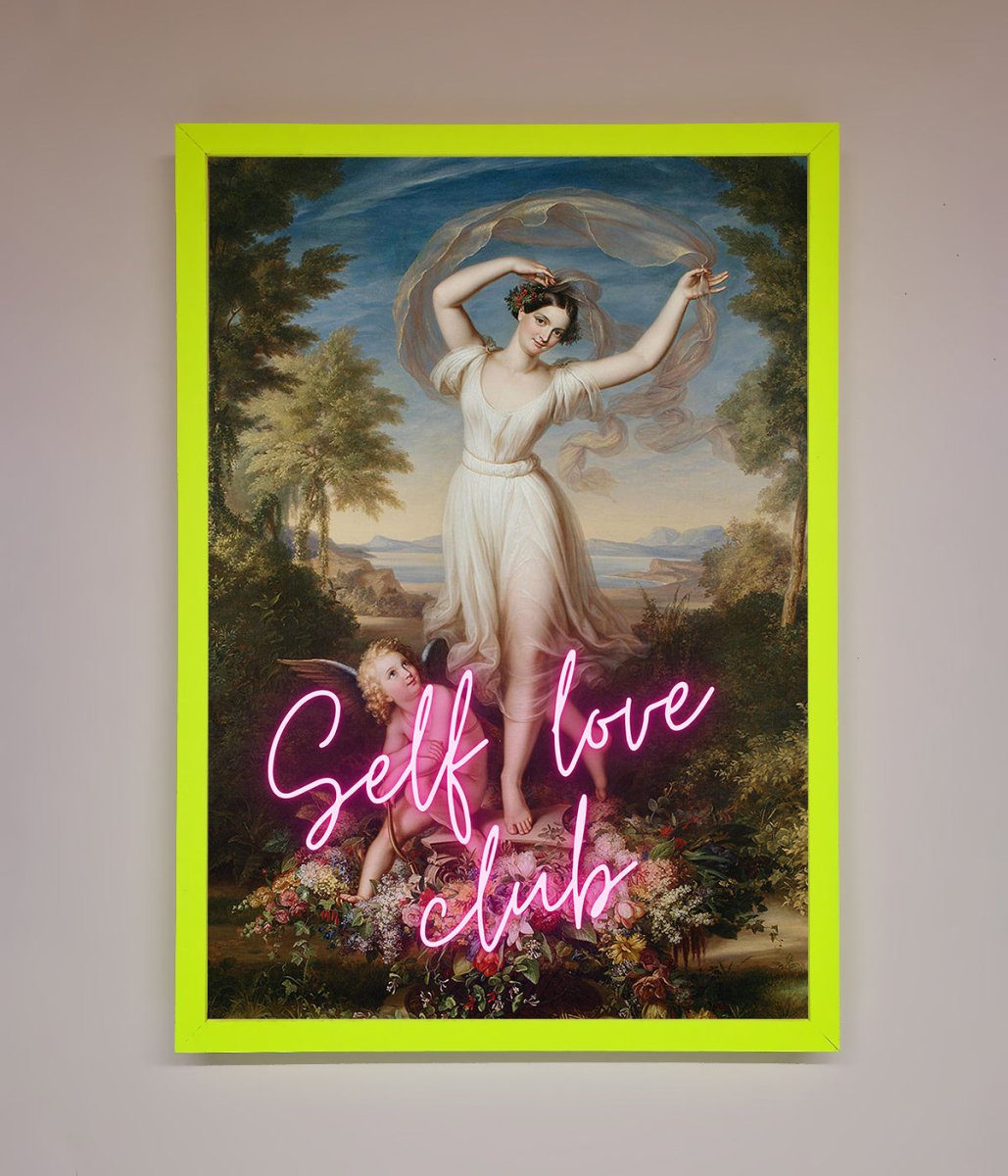 Self Love Club Framed Wall Art-8