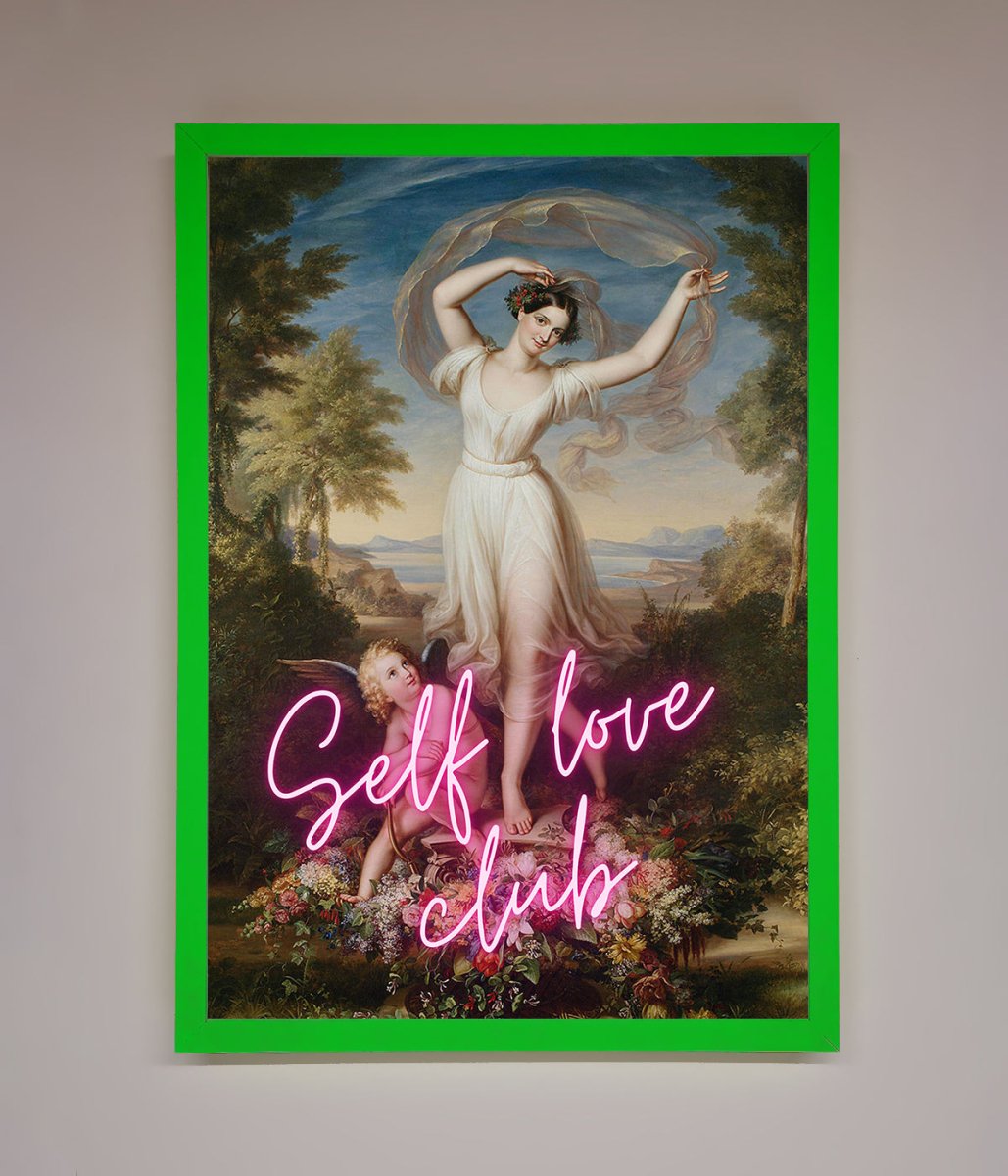 Self Love Club Framed Wall Art-9
