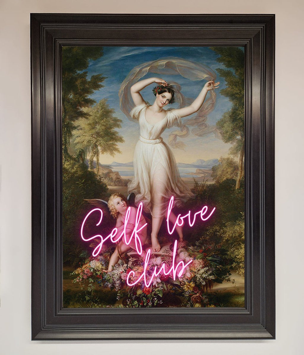 Self Love Club Framed Wall Art-15