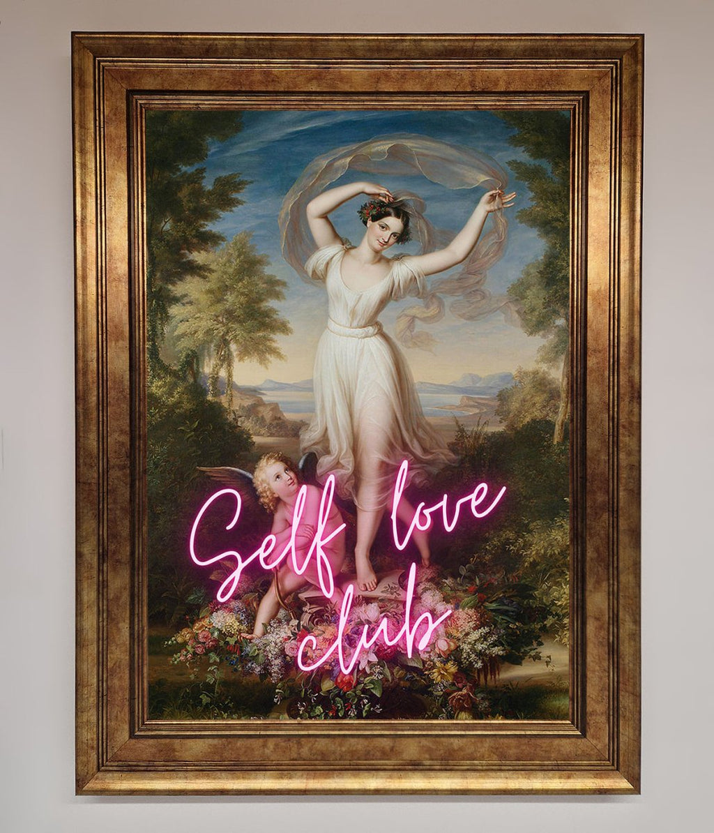Self Love Club Framed Wall Art-13