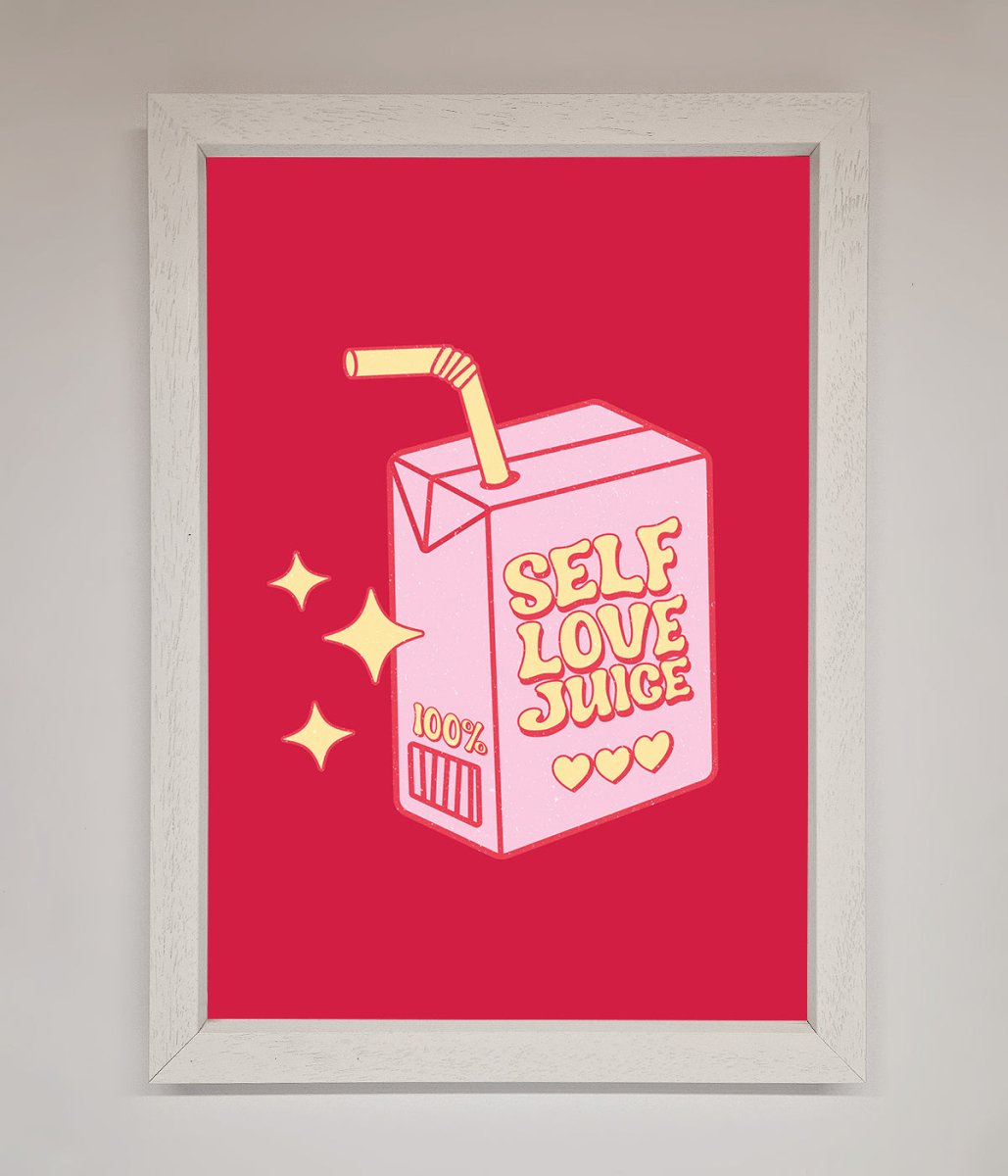 Self Love Juice Framed Poster-0