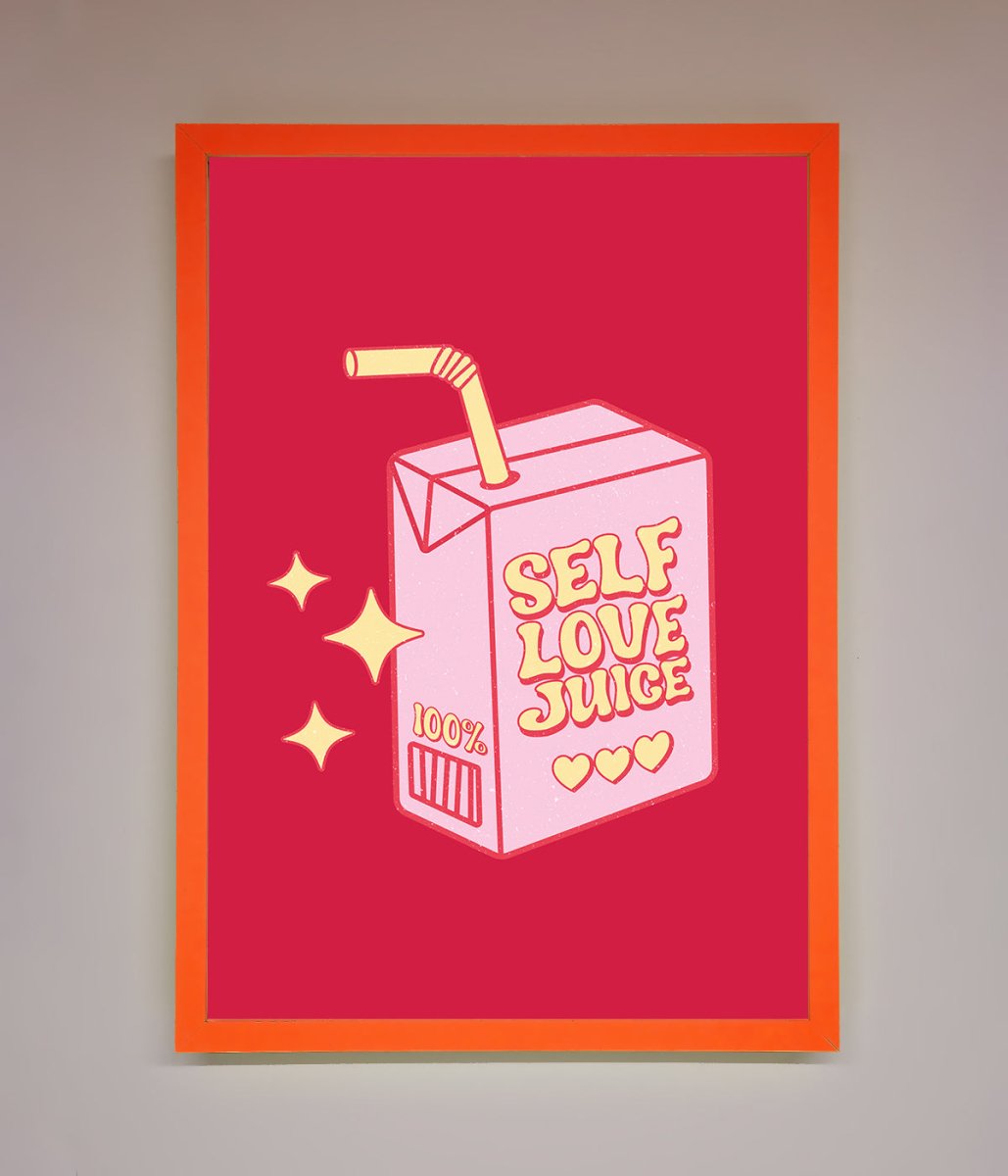 Self Love Juice Framed Poster-6