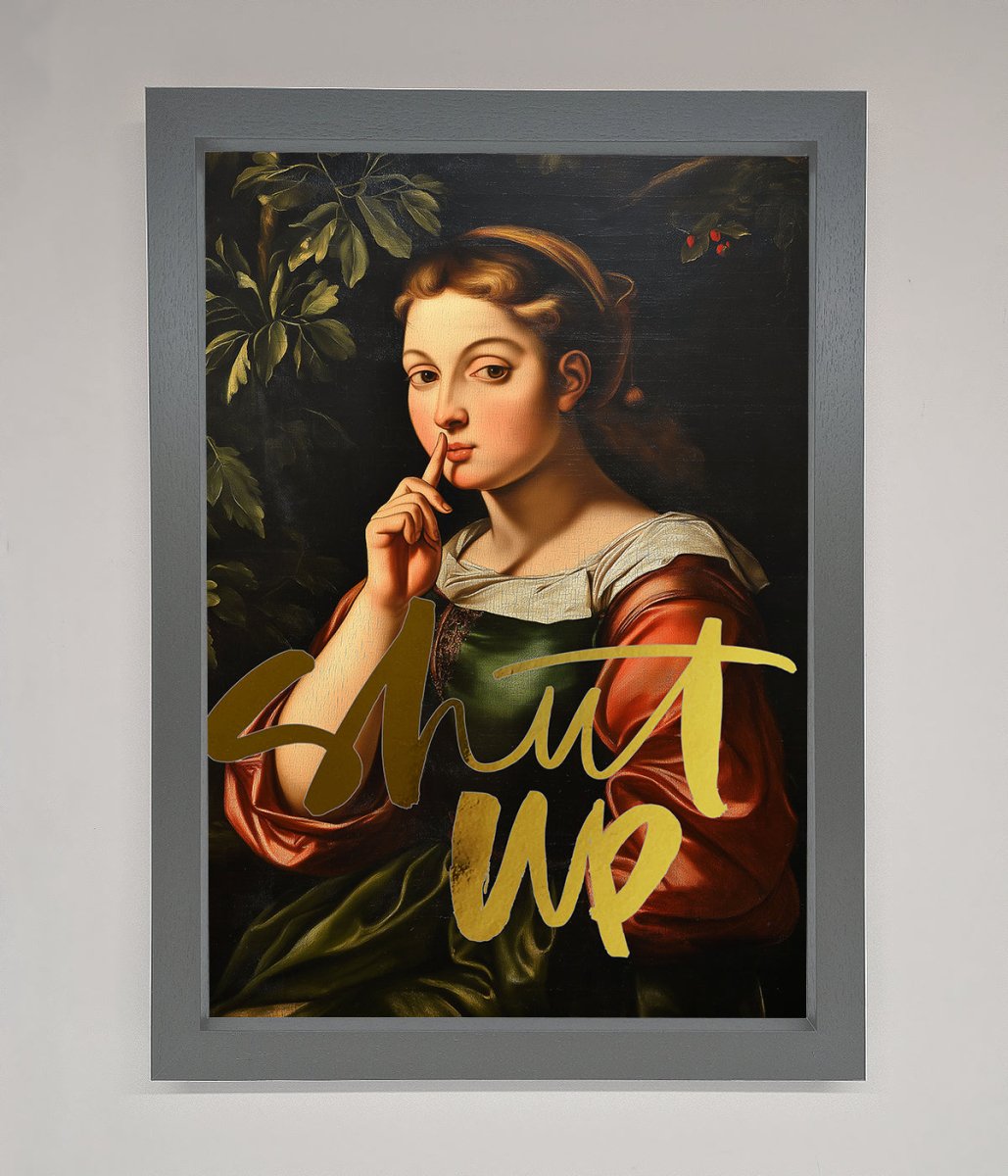 Shutup Foil Print-9