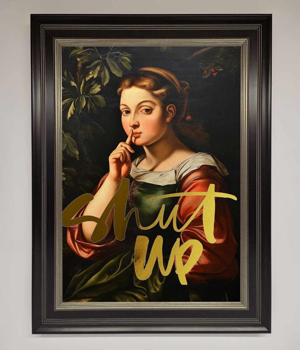 Shutup Foil Print-4